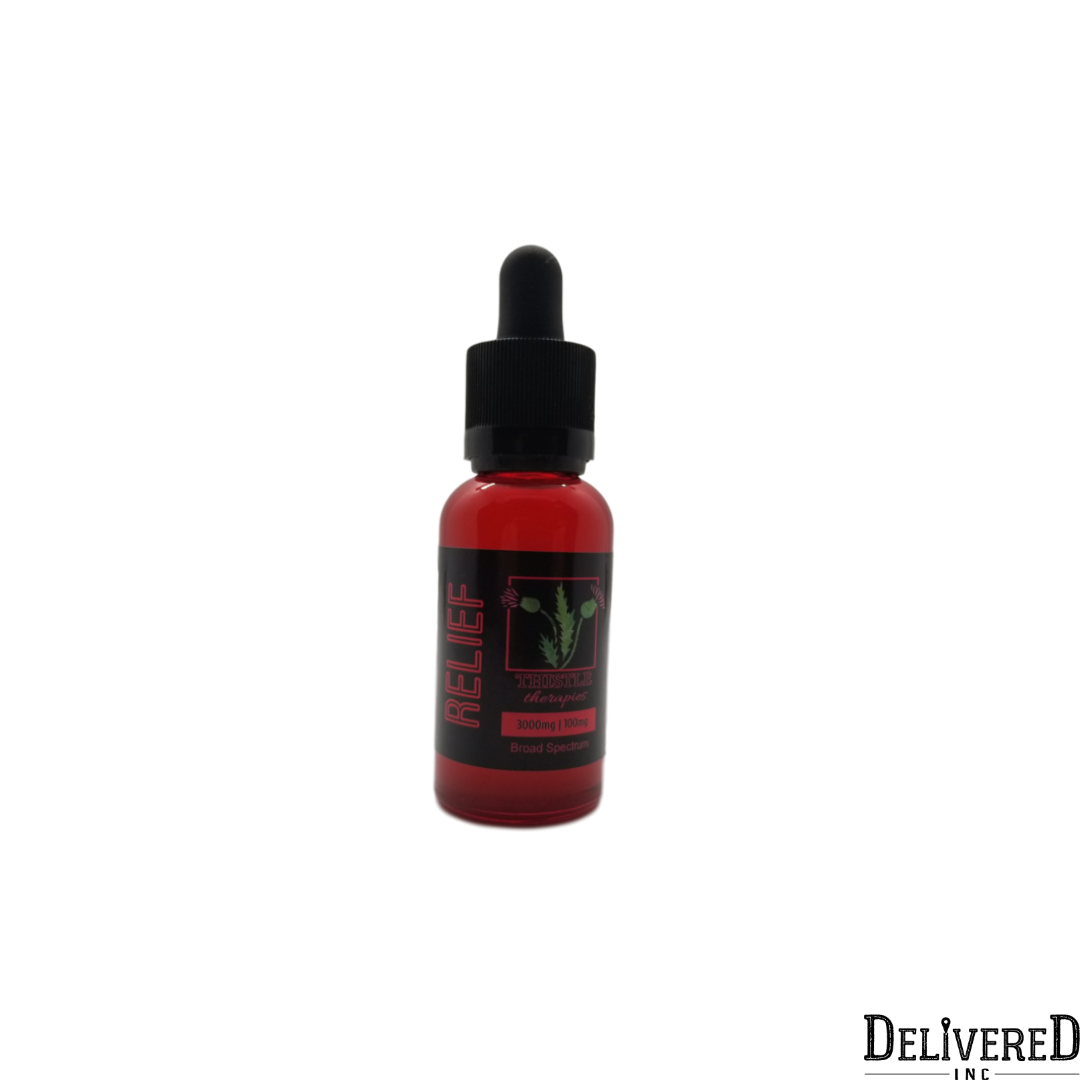 Blue Raspberry Thistle RELIEF Tincture | 1500mg